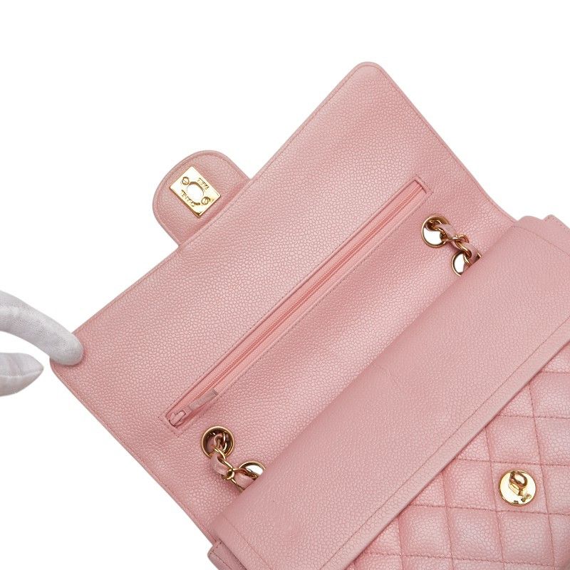 Chanel Chanel Chanel Matelasse25 Caviar Skin Shoulder Bag Leather Shoulder Bag DUTY FREE for USA Size ONE SIZE - 9 Thumbnail