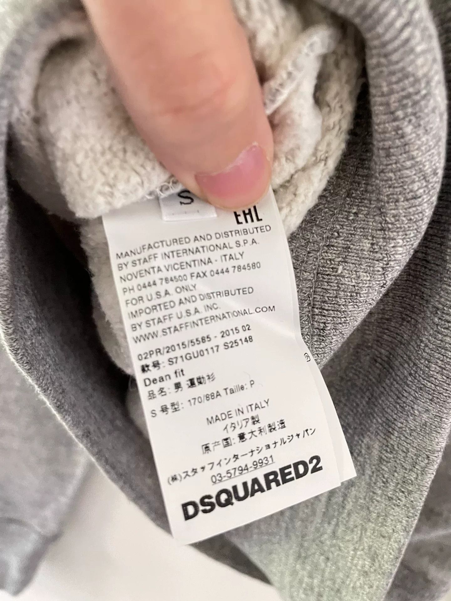 Dsquared2 Dsquared2 Splatter Paint Hole Hoodie Size US M / EU 48-50 / 2 - 7 Thumbnail