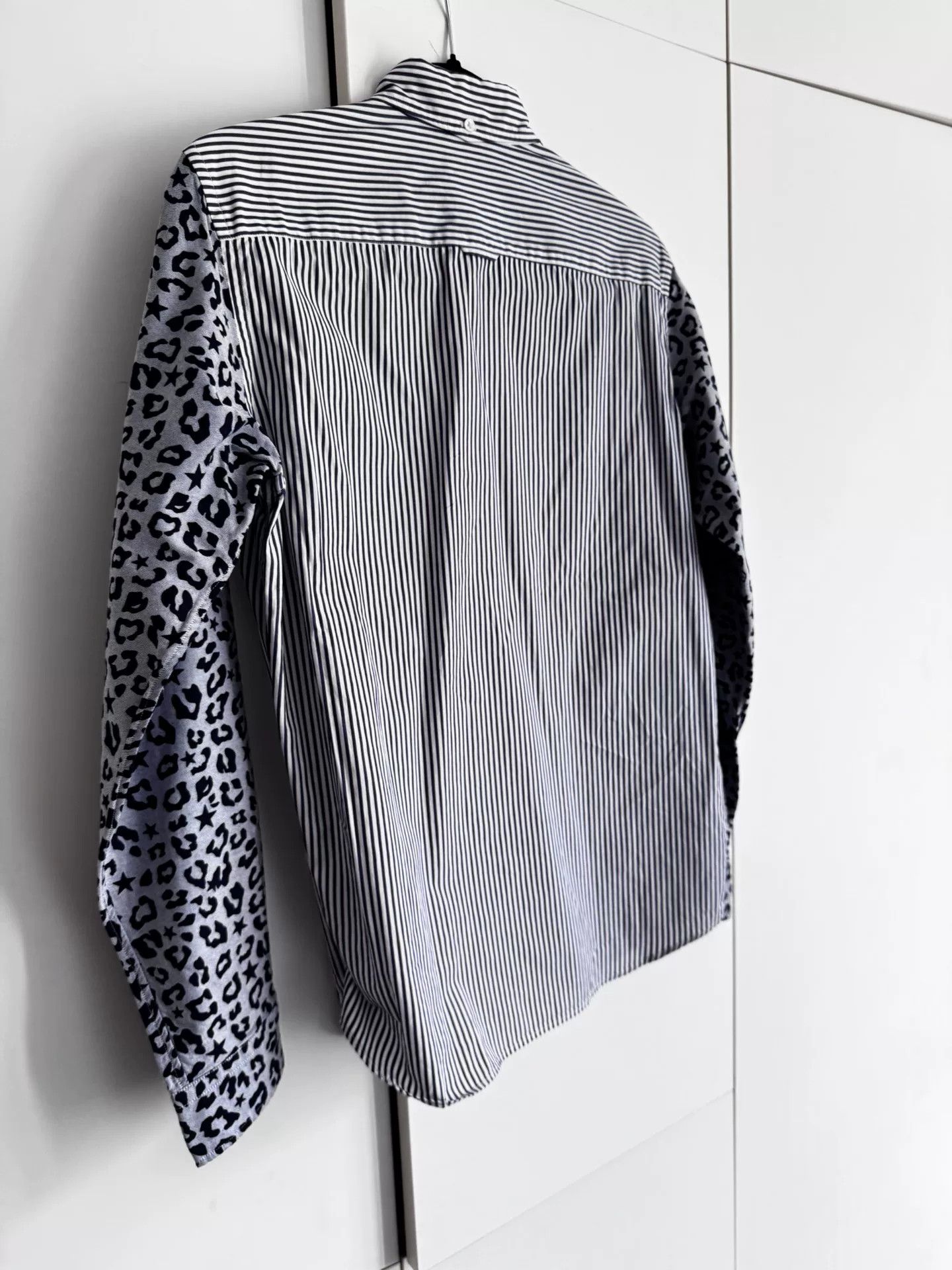 uniform experiment uniform experiment Striped Leopard Shirt Size US M / EU 48-50 / 2 - 8 Thumbnail