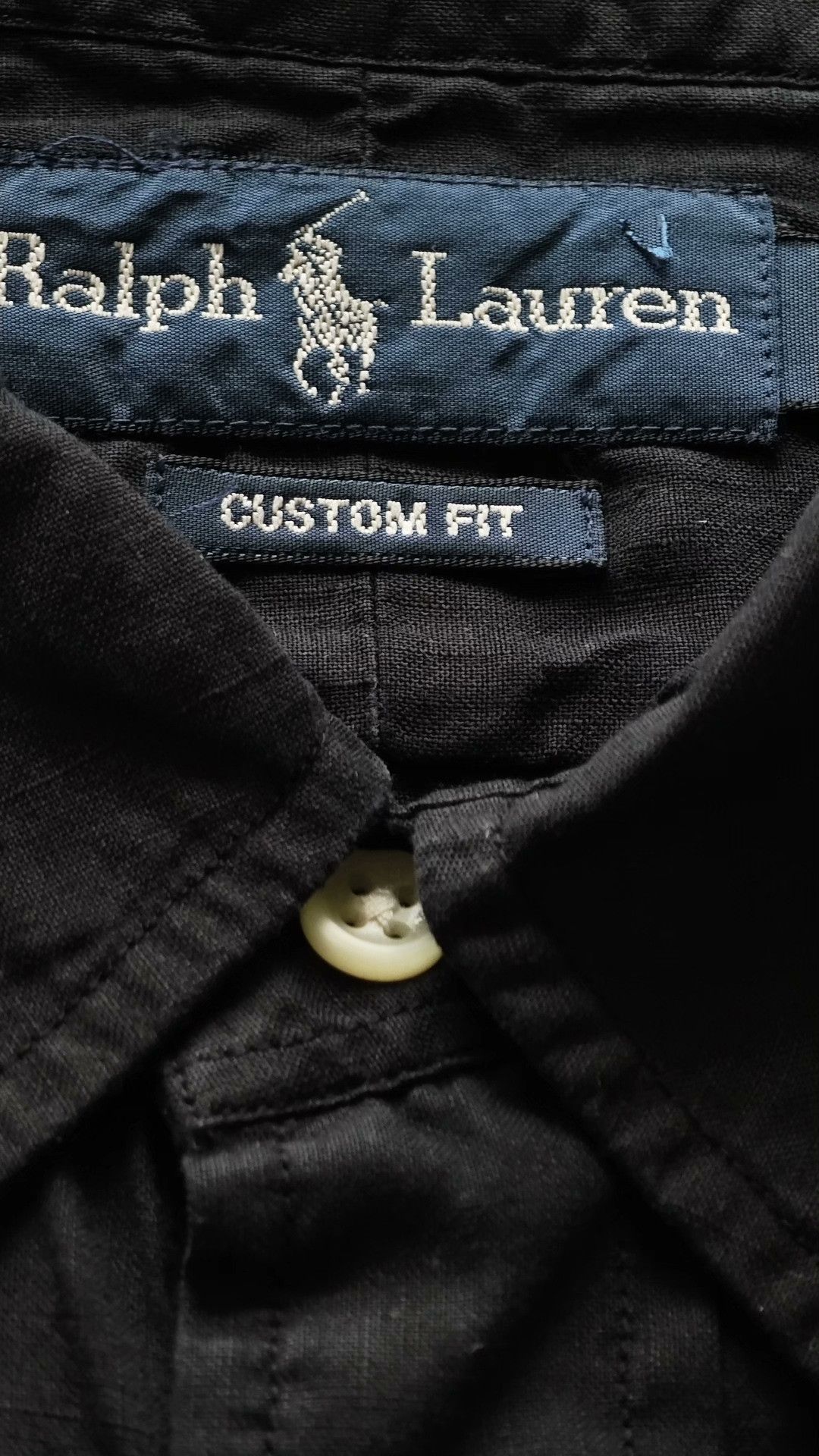 Polo Ralph Lauren Vintage Ralph Lauren Cotton Linen Shirt Size US M / EU 48-50 / 2 - 4 Thumbnail