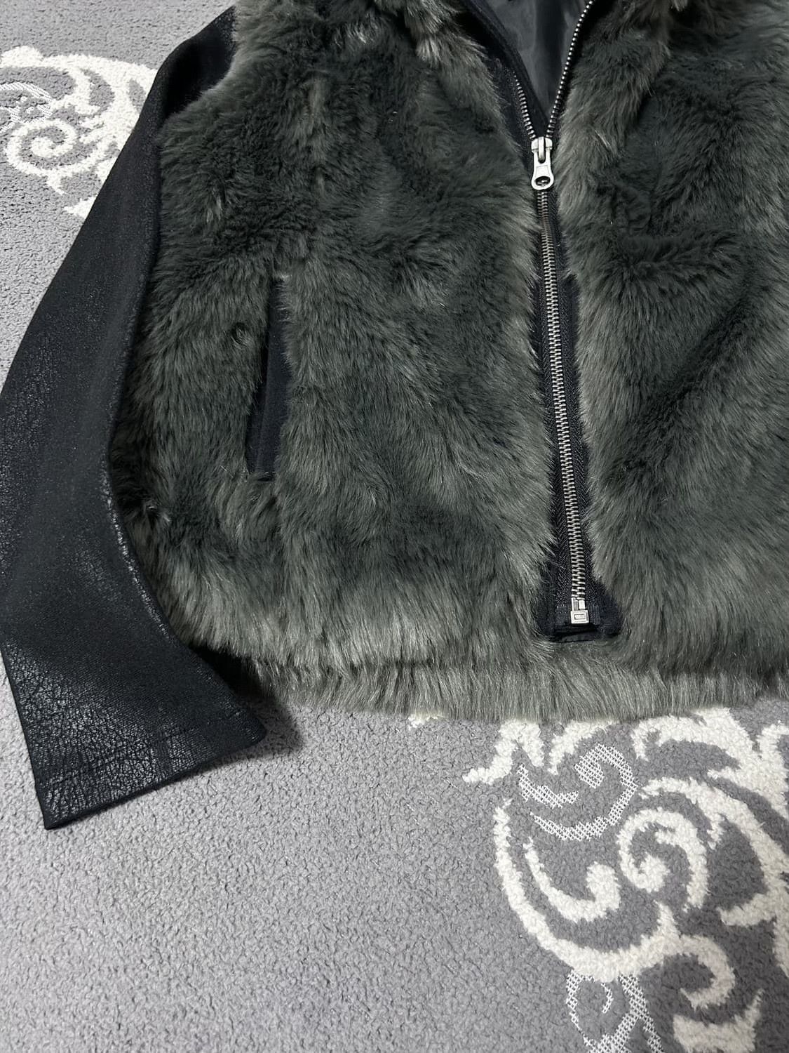 DKNY DKNY Vintage Shearling Leather Jacket Size US M / EU 48-50 / 2 - 4 Thumbnail