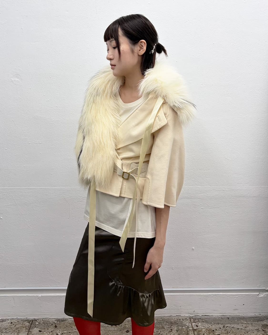 Salvatore Ferragamo Salvatore Ferragamo Fur Leather Coat Size M / US 6-8 / IT 42-44 - 3 Thumbnail