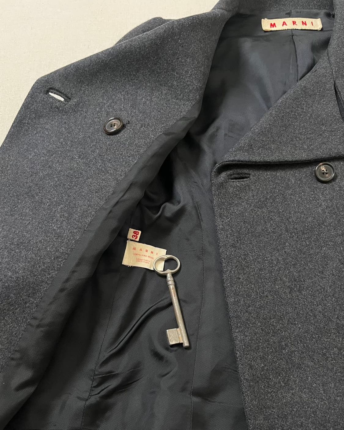 Marni Marni Berkeley Wool Coat Size M / US 6-8 / IT 42-44 - 2 Thumbnail