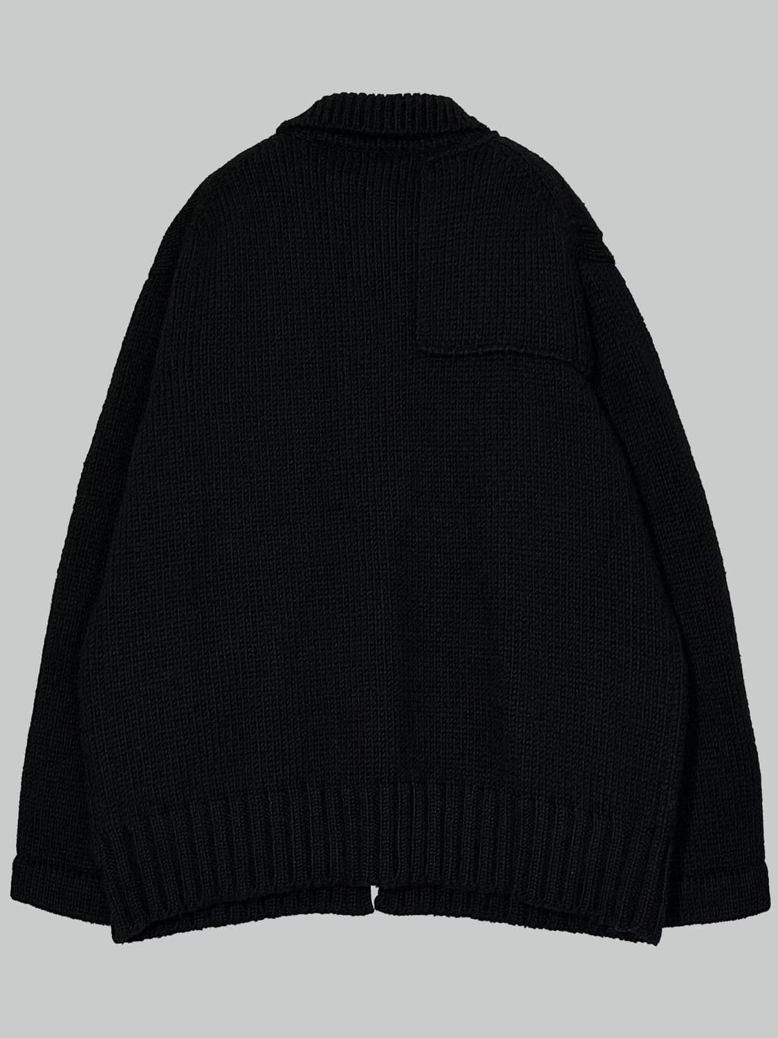 Yohji Yamamoto Yohji Yamamoto Vintage Knit Jacket Size US M / EU 48-50 / 2 - 4 Thumbnail