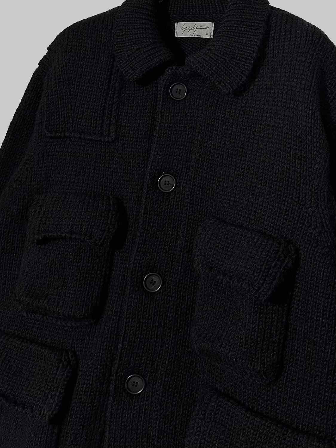 Yohji Yamamoto Yohji Yamamoto Vintage Knit Jacket Size US M / EU 48-50 / 2 - 2 Thumbnail