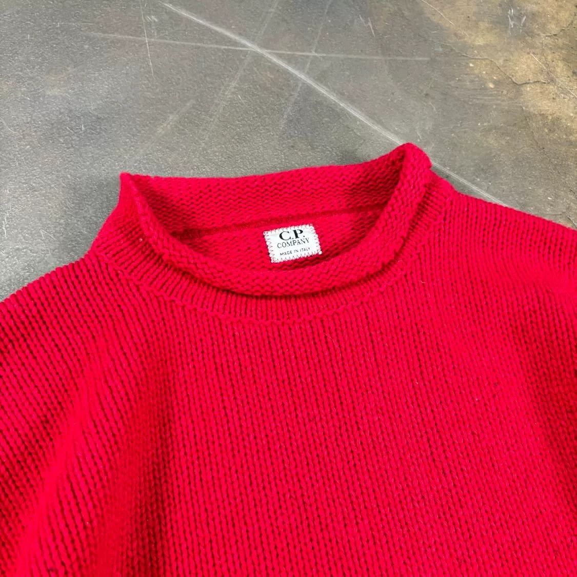 C.P. Company CP Company Burgundy Knit Sweater Size US M / EU 48-50 / 2 - 2 Thumbnail