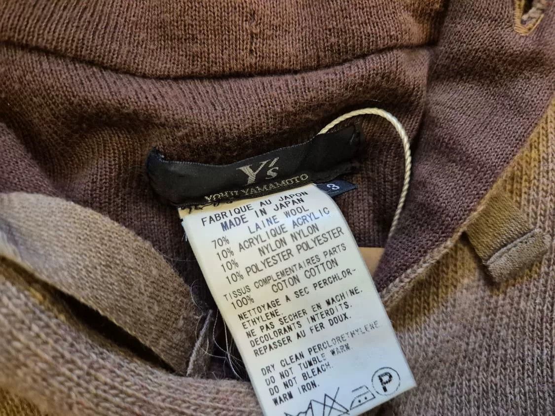 Yohji Yamamoto Yohji Yamamoto Vintage Knit Jacket Size US M / EU 48-50 / 2 - 8 Thumbnail