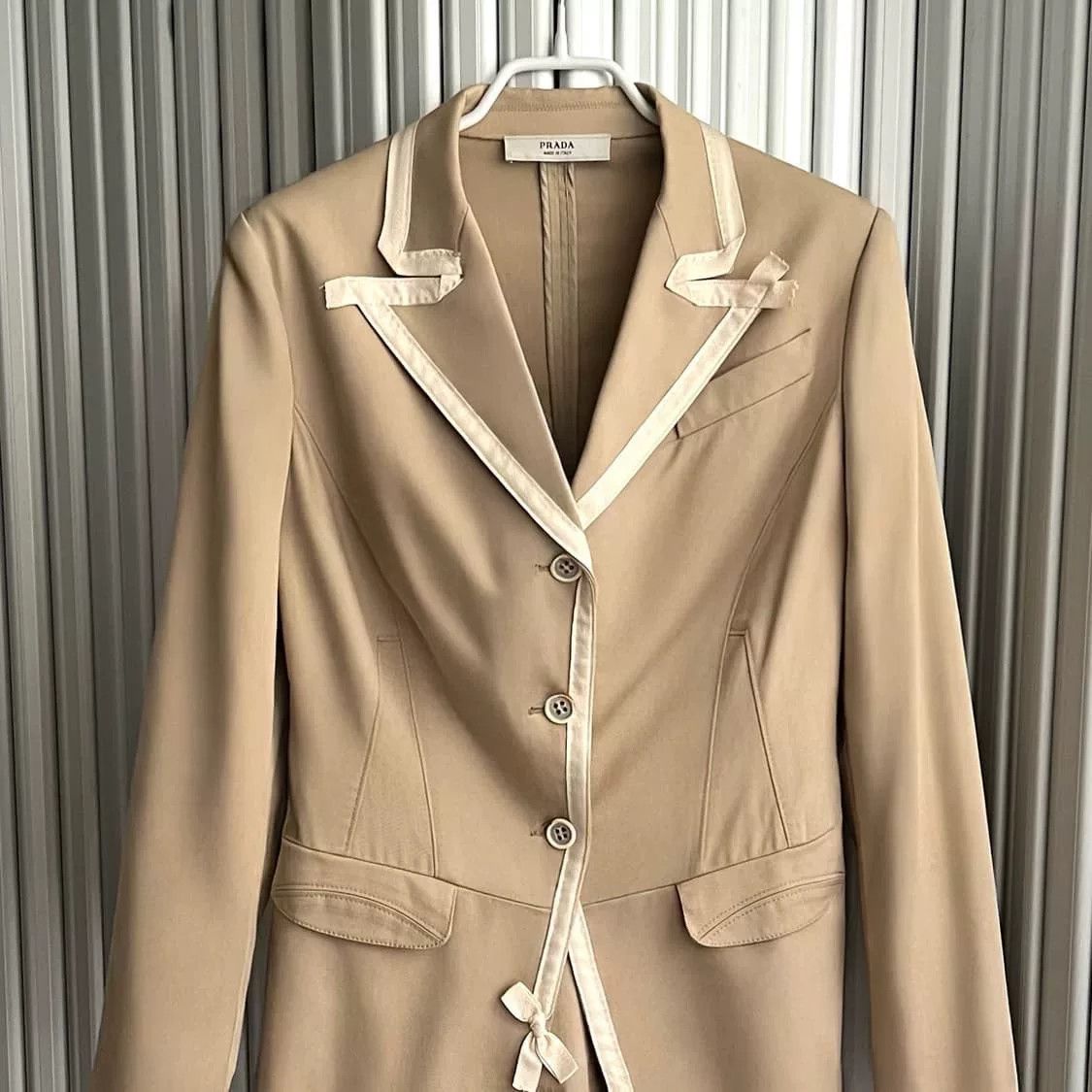 Prada Prada Vintage Women's Jacket Size M / US 6-8 / IT 42-44 - 2 Thumbnail