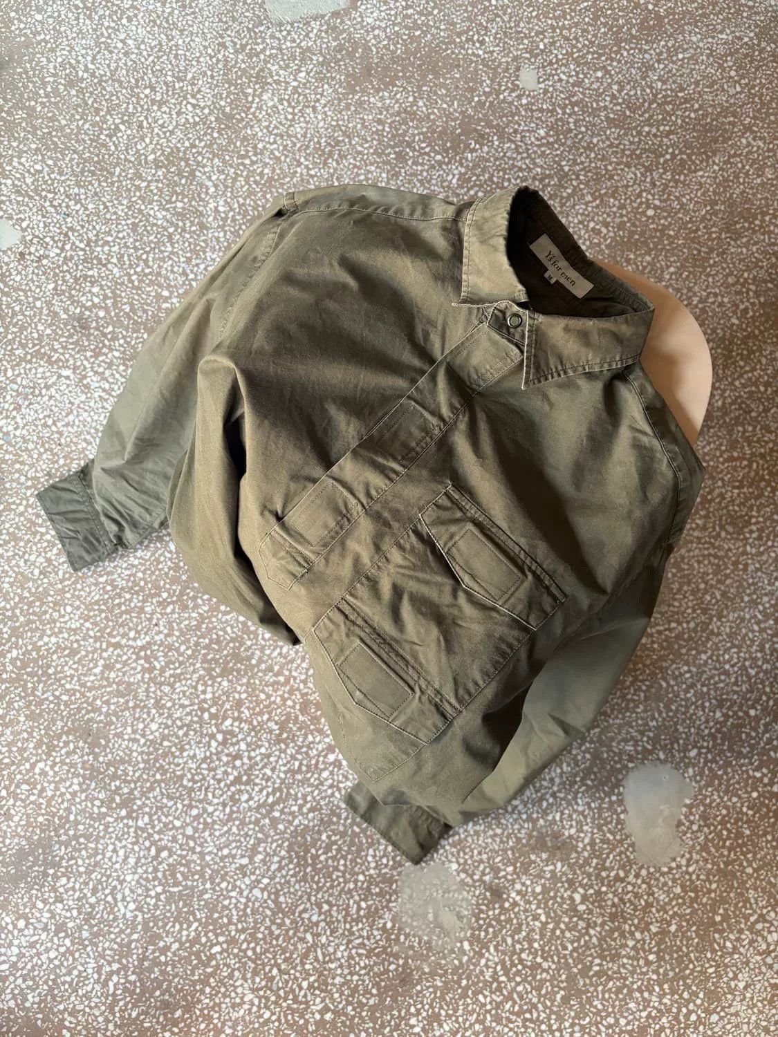 Yohji Yamamoto Yohji Yamamoto Vintage Cargo Shirt Size US M / EU 48-50 / 2 - 5 Thumbnail
