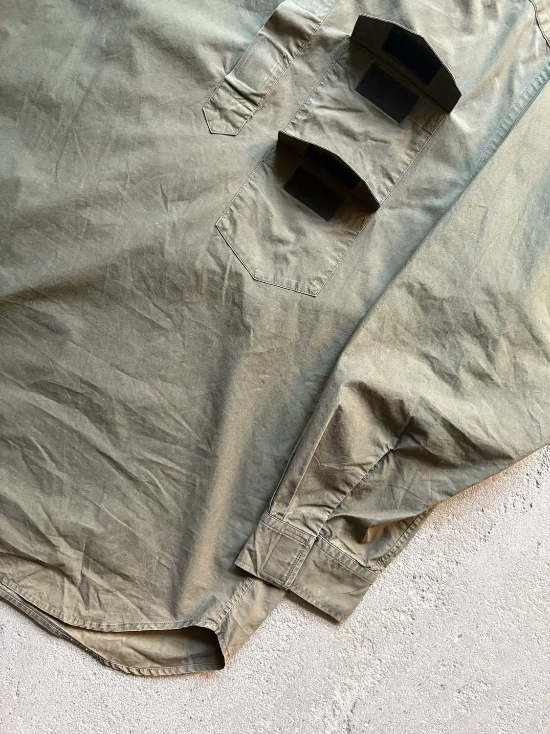 Yohji Yamamoto Yohji Yamamoto Vintage Cargo Shirt Size US M / EU 48-50 / 2 - 7 Thumbnail
