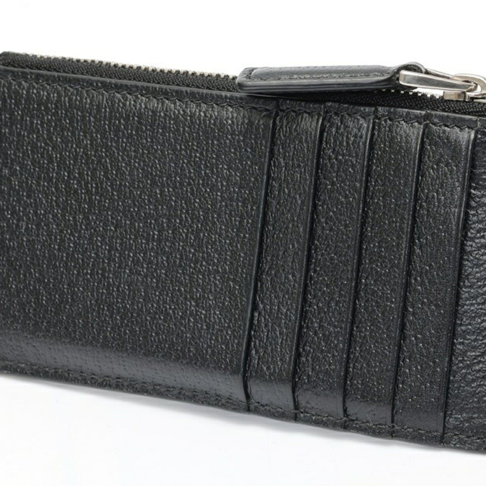 Gucci Gucci GG Marmont Coin Card Case Holder 722726 Leather Black S-160076 Size ONE SIZE - 2 Thumbnail