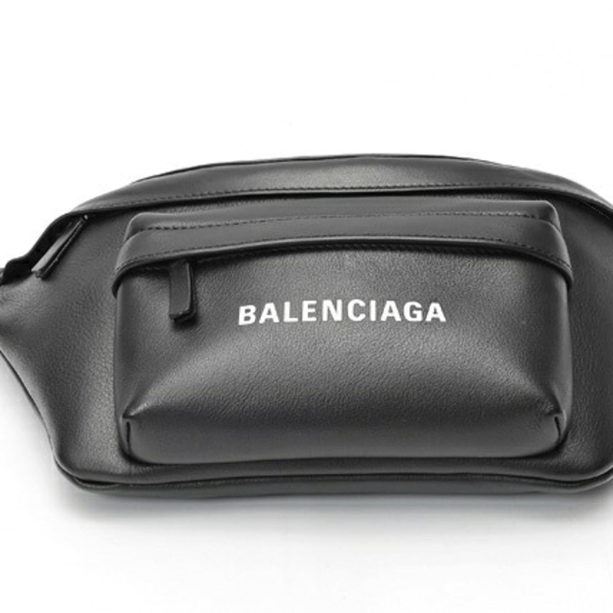 Balenciaga Balenciaga Everyday Belt Bag Body 552375 Leather Black S-160086 Size ONE SIZE - 4 Thumbnail