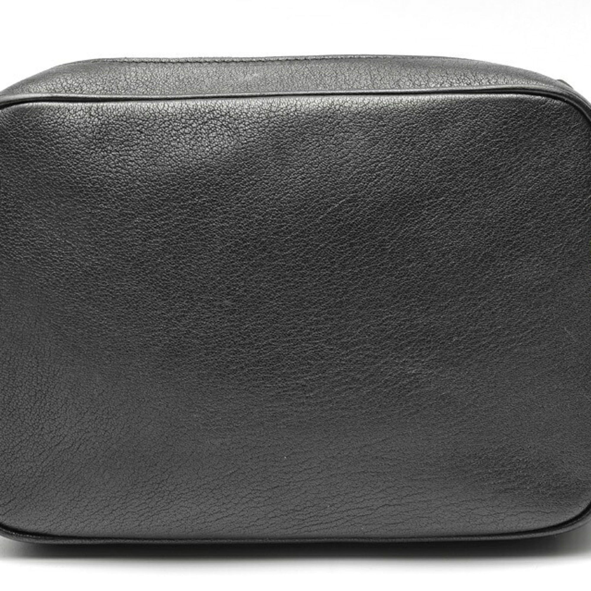 Saint Laurent Paris Saint Laurent Lou Camera Bag with Tassel Shoulder 574494 Leather Black RI-159962 Size ONE SIZE - 5 Thumbnail