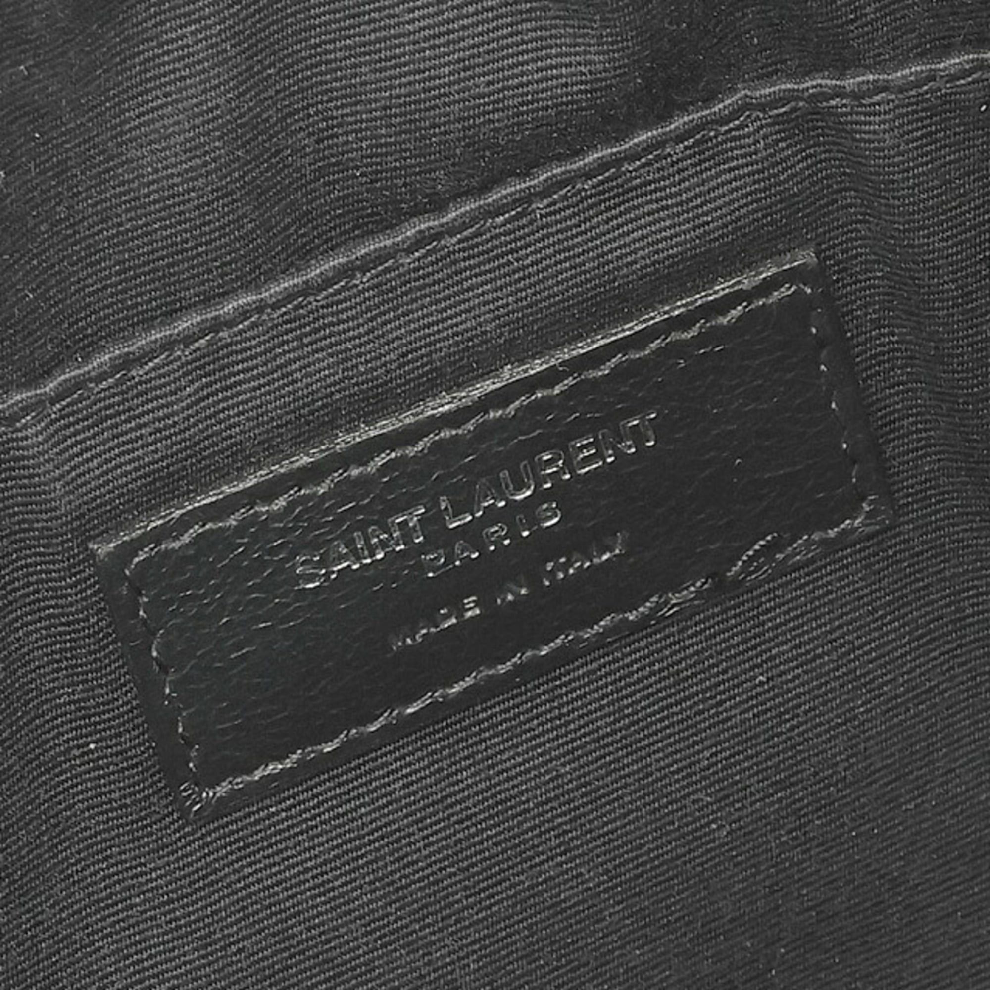 Saint Laurent Paris Saint Laurent Lou Camera Bag with Tassel Shoulder 574494 Leather Black RI-159962 Size ONE SIZE - 7 Thumbnail
