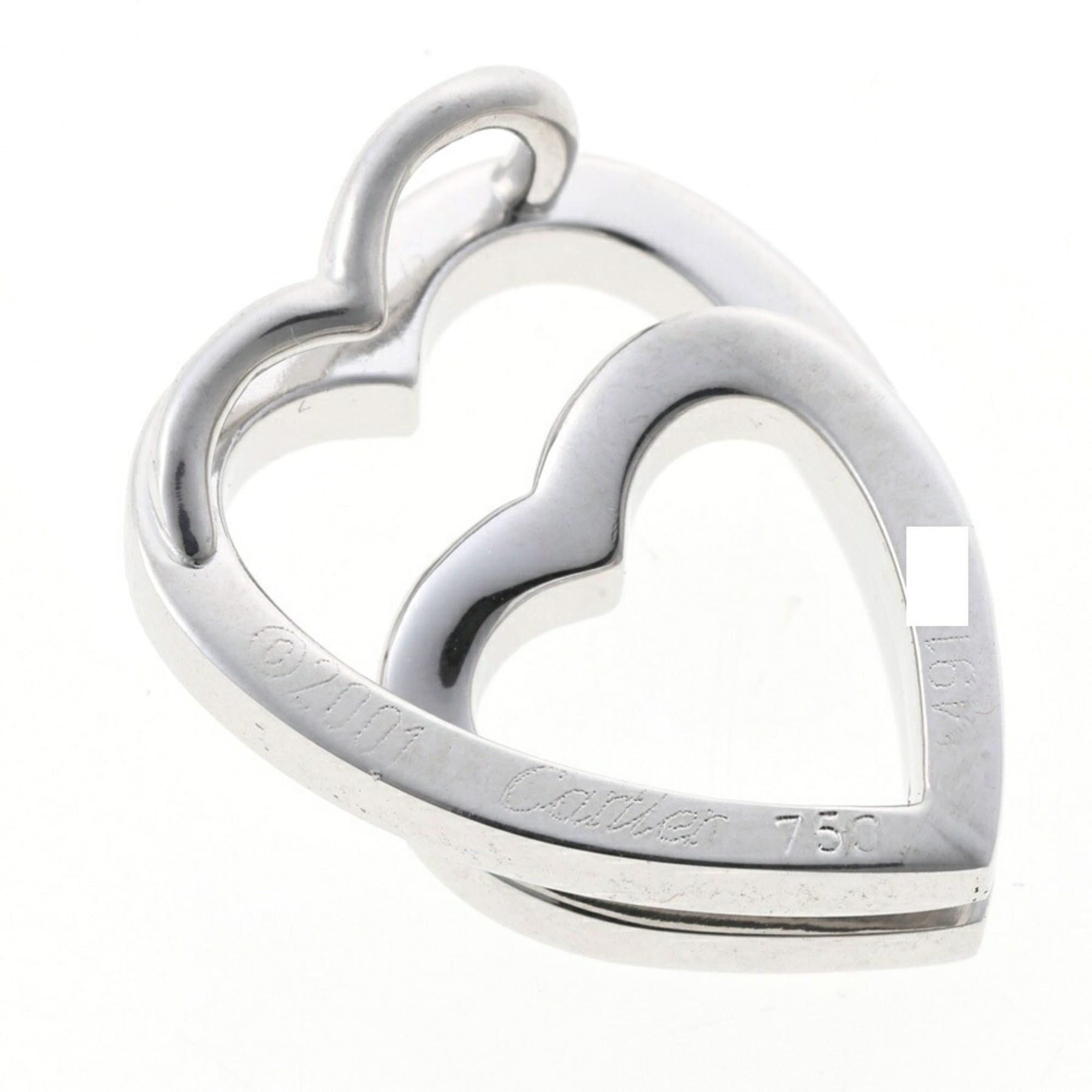 Cartier Cartier Interlaced Heart Pendant 18KWG Diamond 20251121 Size ONE SIZE - 2 Thumbnail