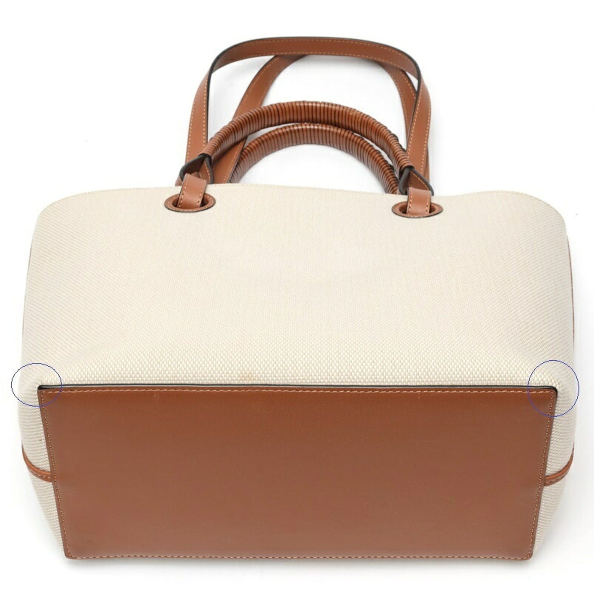 Loewe LOEWE Anagram Tote Bag Small A717S72X06 Ecru Tan S-159837 Size ONE SIZE - 7 Thumbnail