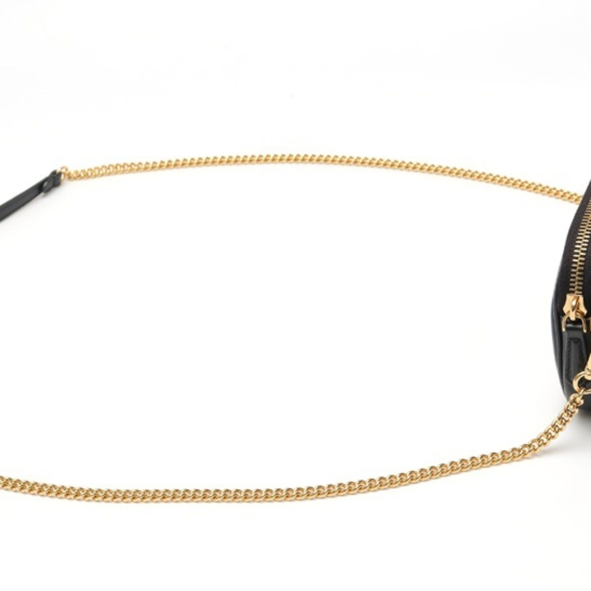 Fendi FENDI Easy Baguette Chain Shoulder Bag 8BS044 Leather Black S-159999 Size ONE SIZE - 2 Thumbnail