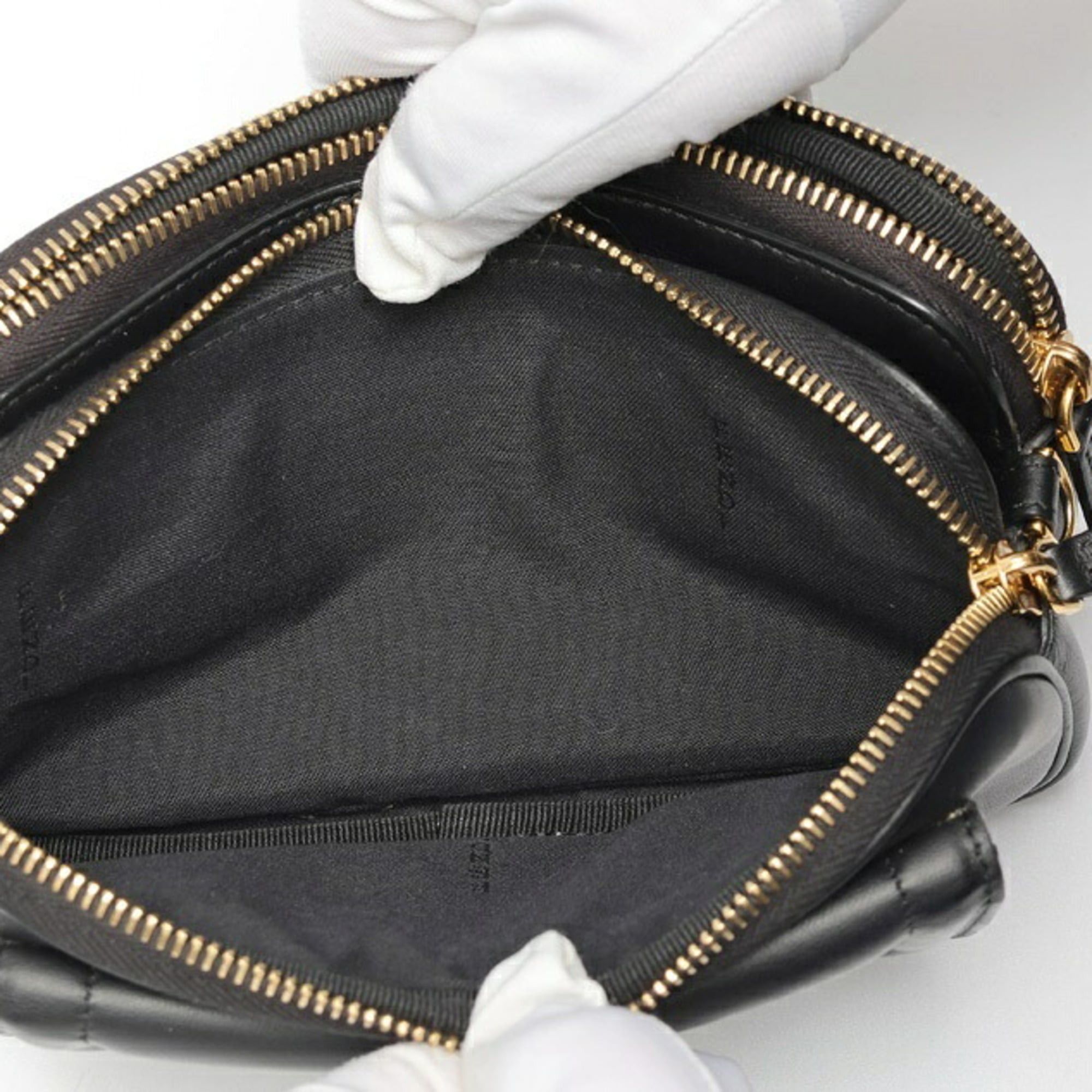 Fendi FENDI Easy Baguette Chain Shoulder Bag 8BS044 Leather Black S-159999 Size ONE SIZE - 9 Thumbnail