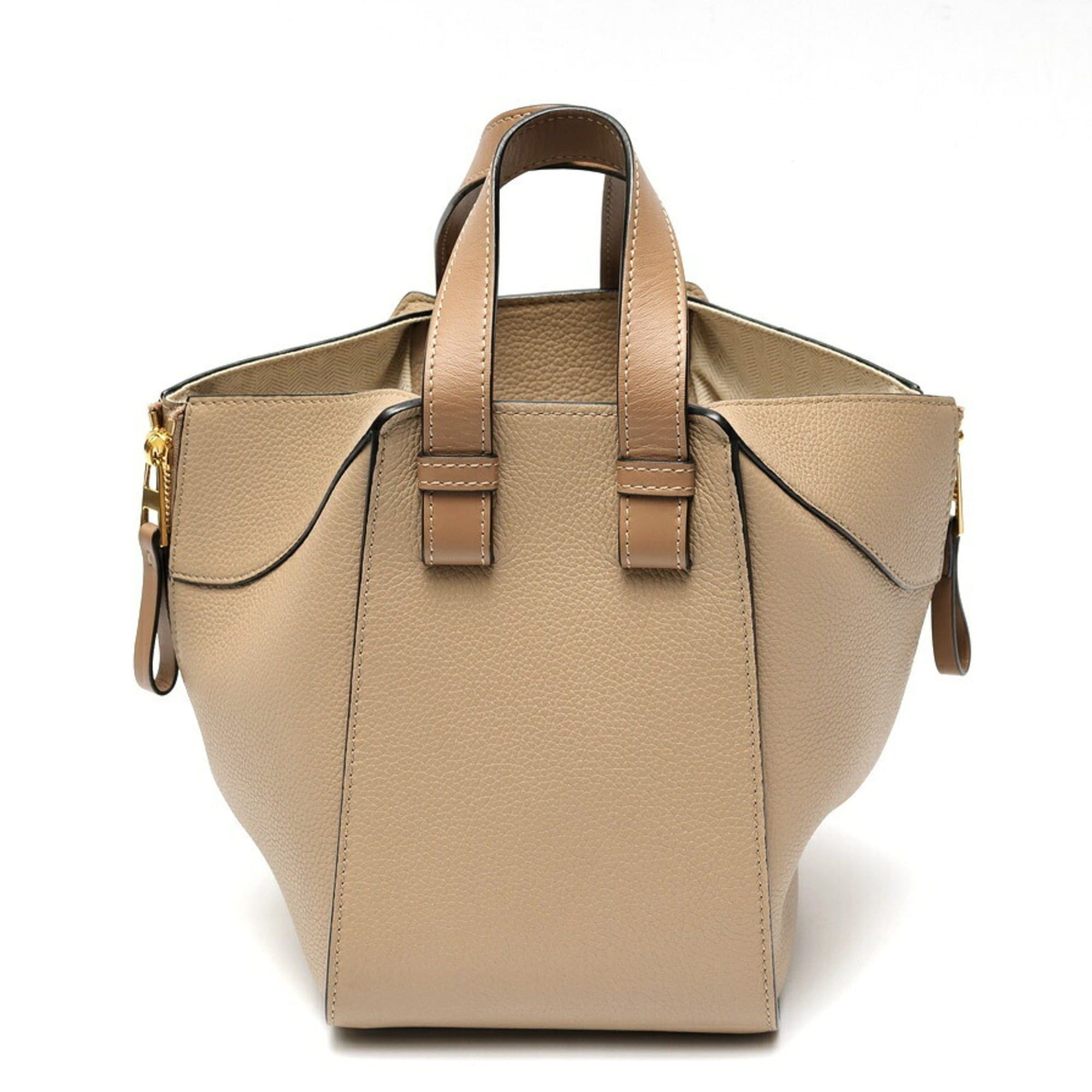 Loewe LOEWE Hammock Bag Compact A538H13X03 in Calfskin Sand (Greige) Size ONE SIZE - 3 Thumbnail