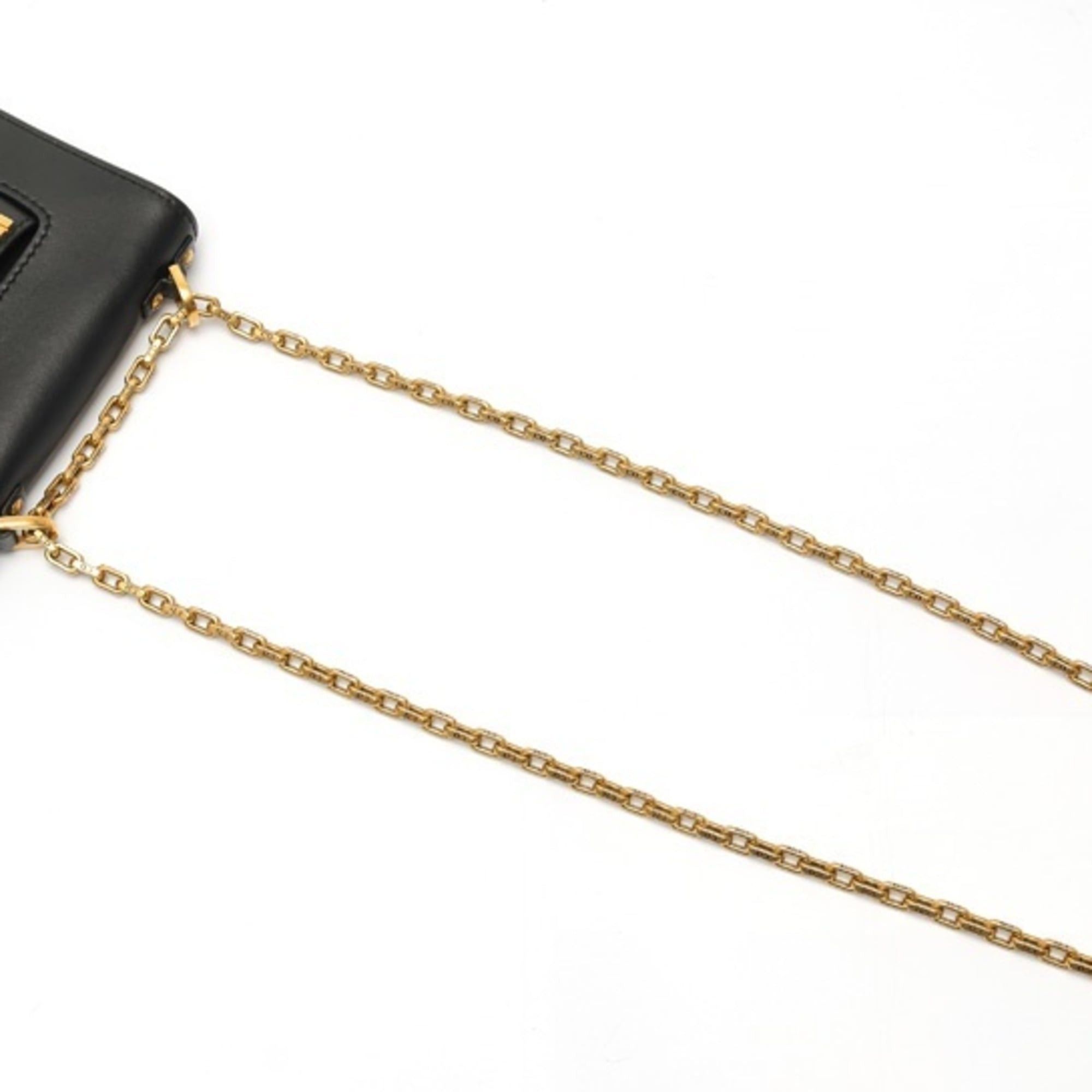 Dior Christian Dior Dior DIOR J'ADIOR Chain Shoulder Bag Leather Black S-160146 Size ONE SIZE - 2 Thumbnail