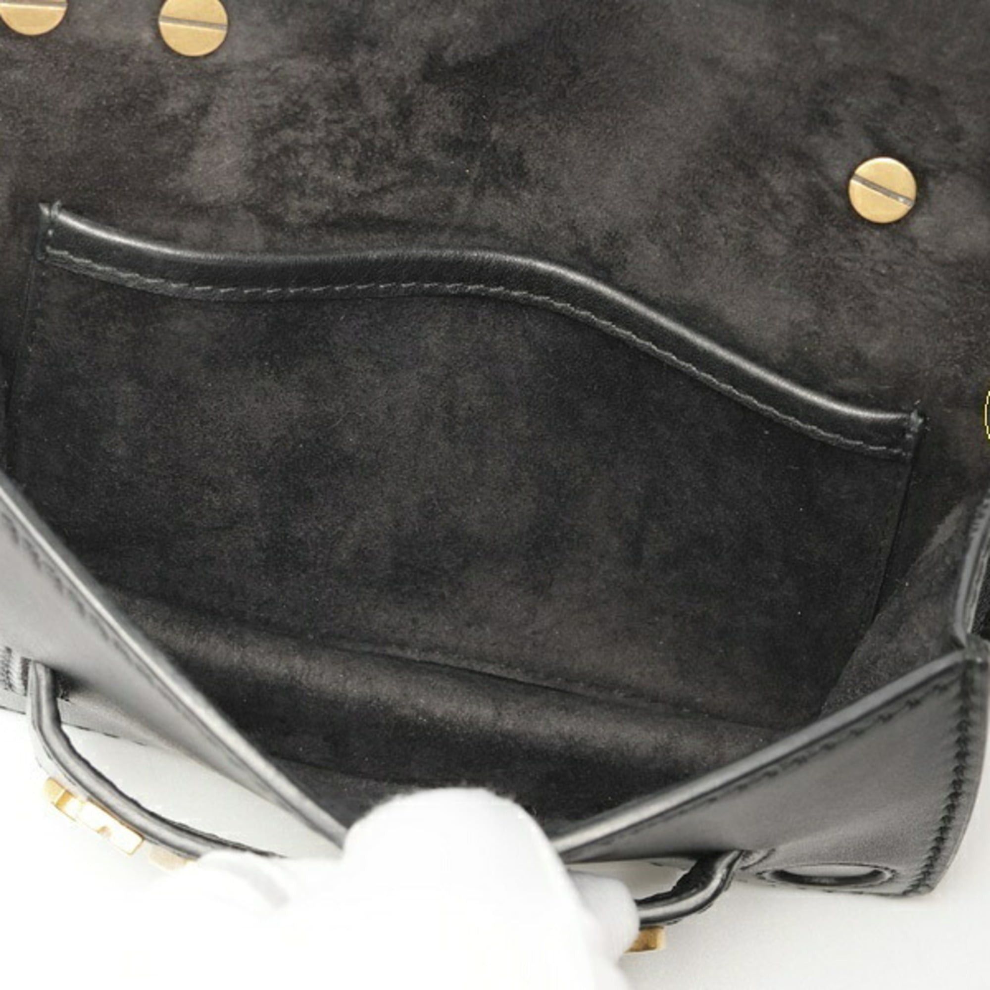 Dior Christian Dior Dior DIOR J'ADIOR Chain Shoulder Bag Leather Black S-160146 Size ONE SIZE - 7 Thumbnail