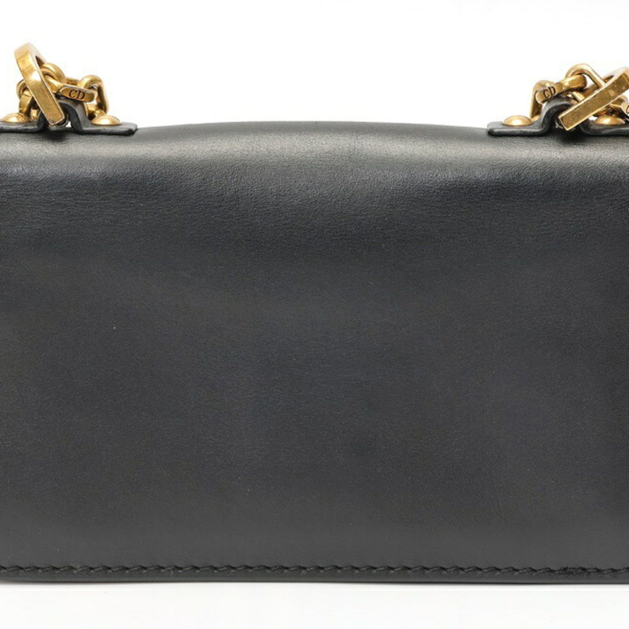 Dior Christian Dior Dior DIOR J'ADIOR Chain Shoulder Bag Leather Black S-160146 Size ONE SIZE - 3 Thumbnail
