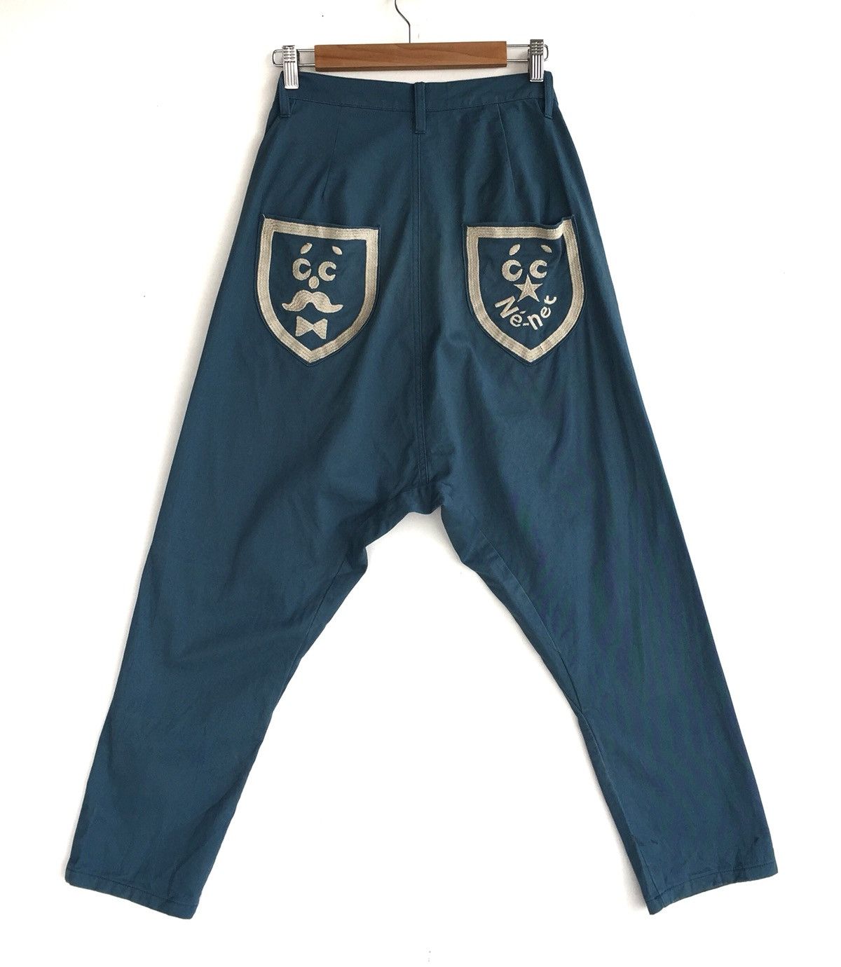 Ne-Net Ne-Net by Isse Miyake Crop Casual Pants Size US 28 / EU 44 - 1 Thumbnail