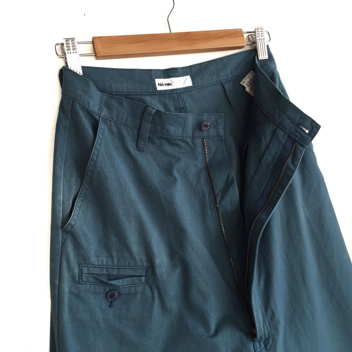 Ne-Net Ne-Net by Isse Miyake Crop Casual Pants Size US 28 / EU 44 - 7 Thumbnail