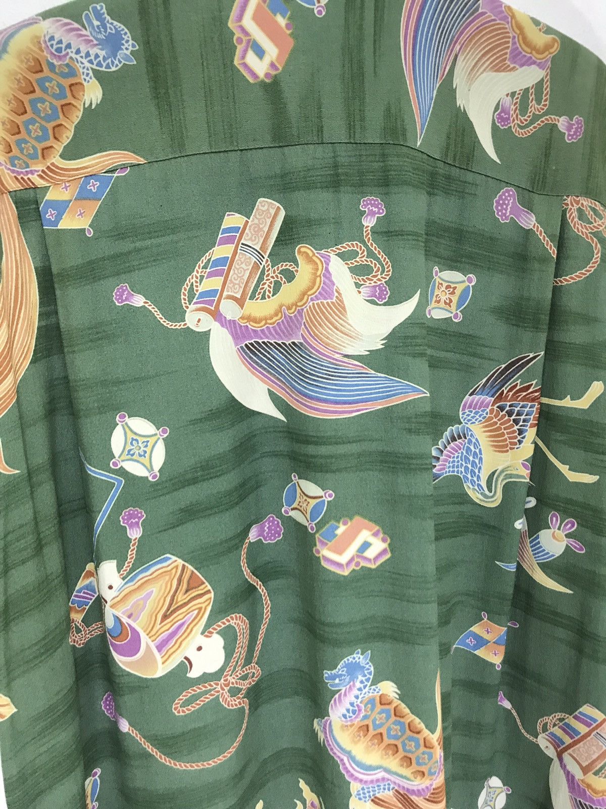 Evisu Evisu Hawaiian Shirt Rayon Japanese Pattern Size US M / EU 48-50 / 2 - 5 Thumbnail