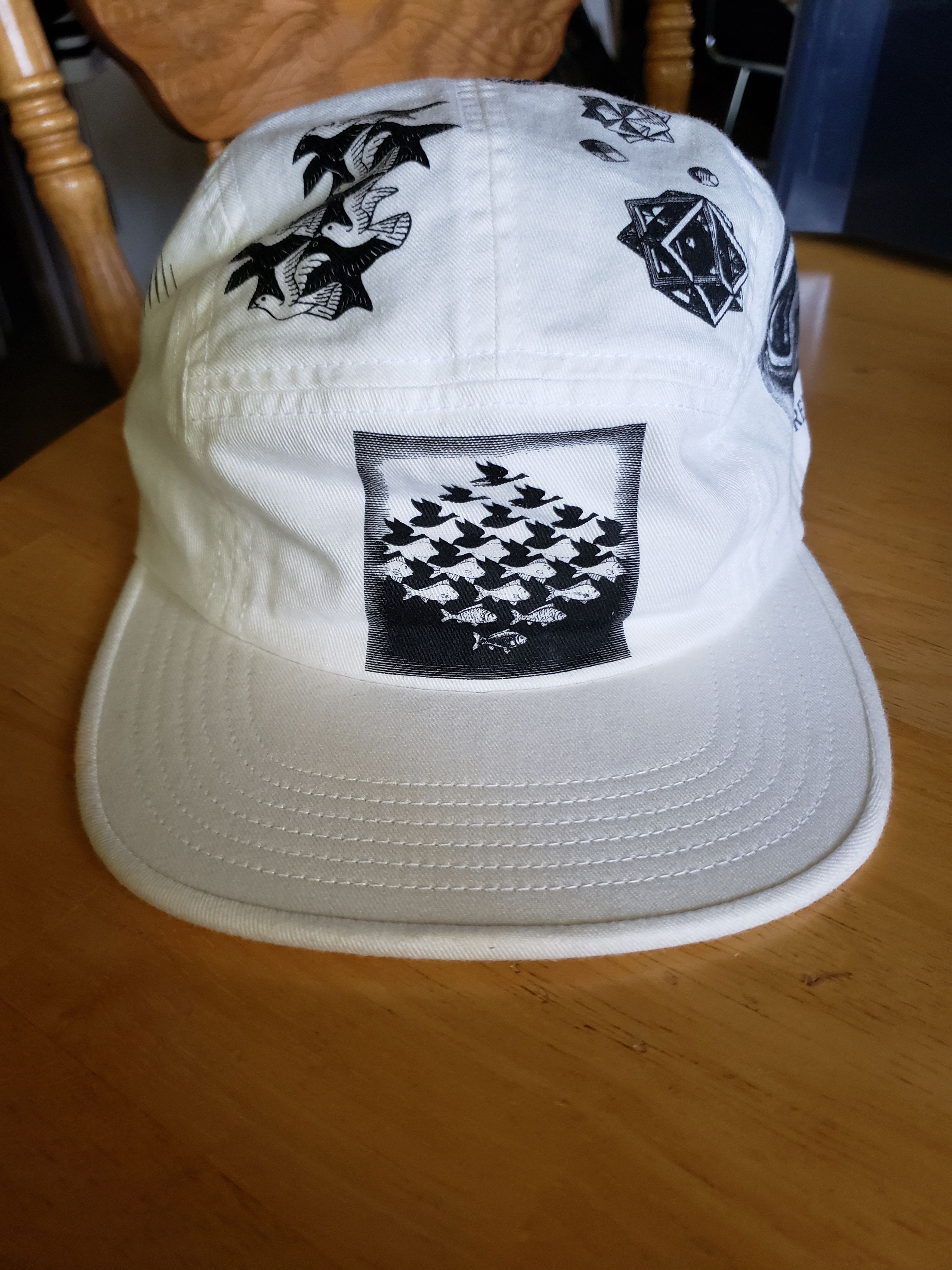 Supreme Mc Escher Camp cap White Size ONE SIZE - 1 Thumbnail