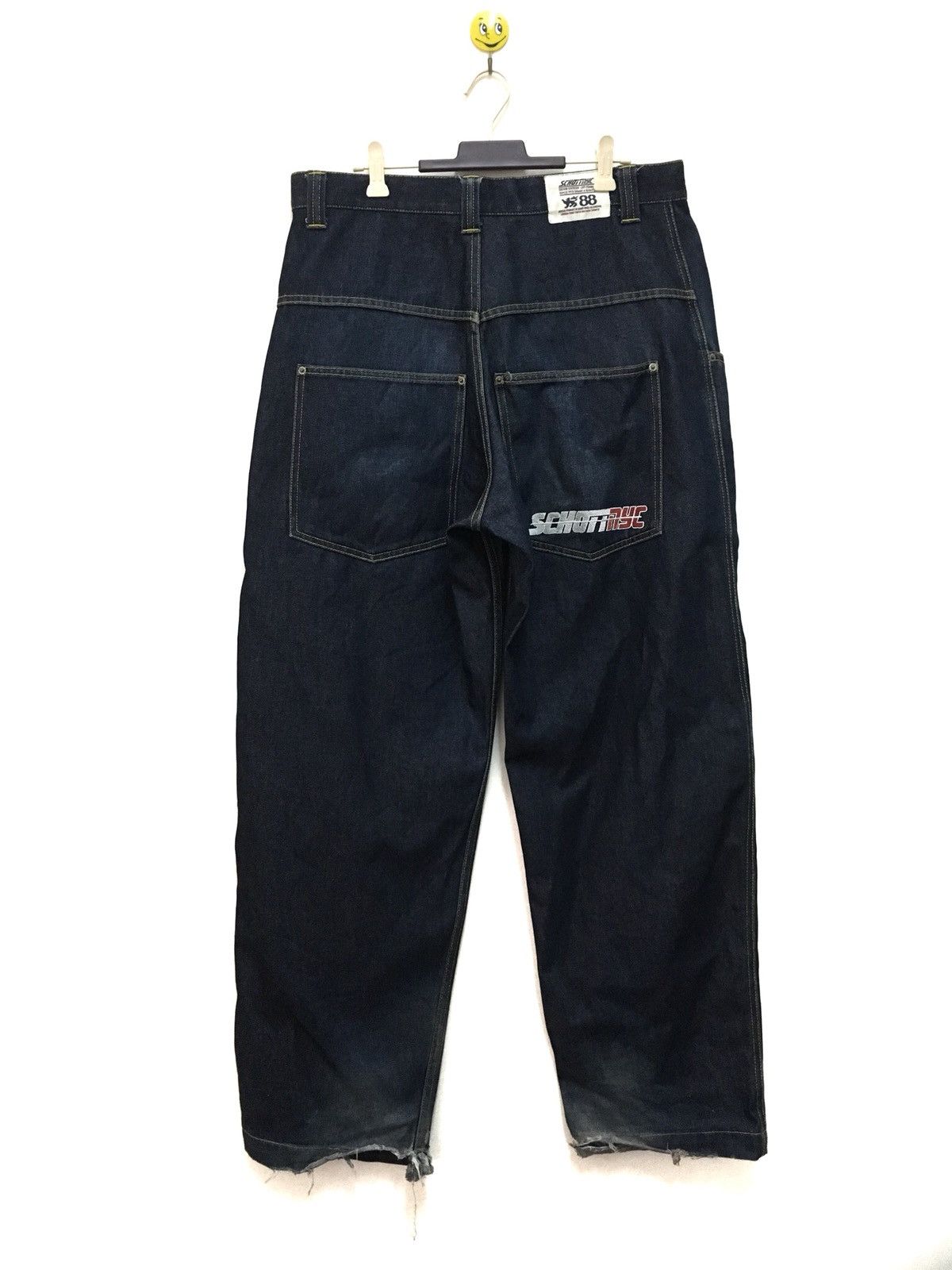 Schott Schott New York City Artistry Denim Streetwear Baggy Style Size US 34 / EU 50 - 2 Thumbnail