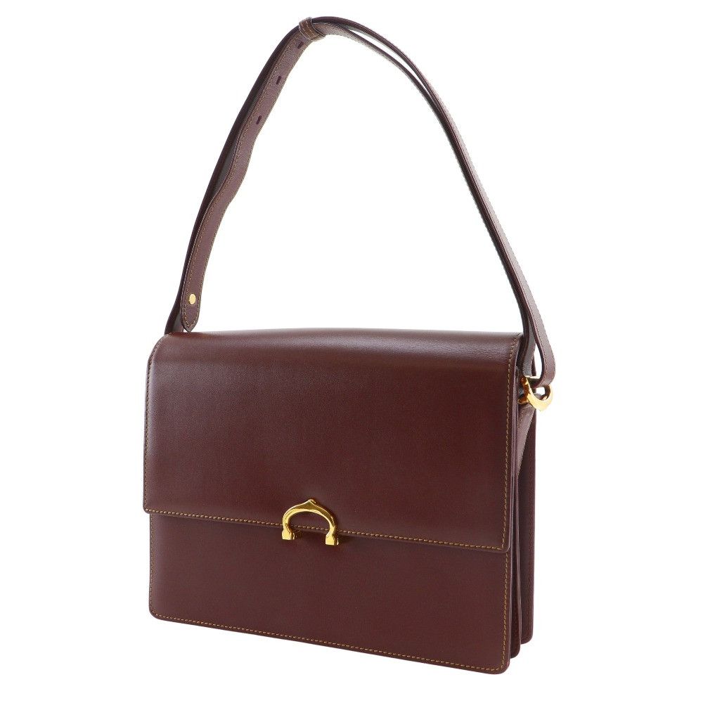Cartier Cartier Cartier Must Line Calf 2way Shoulder Bag Leather Shoulder Bag DUTY FREE for USA Size ONE SIZE - 2 Thumbnail