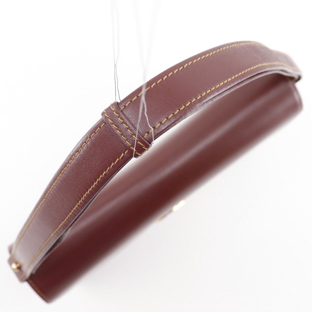 Cartier Cartier Cartier Must Line Calf 2way Shoulder Bag Leather Shoulder Bag DUTY FREE for USA Size ONE SIZE - 5 Thumbnail