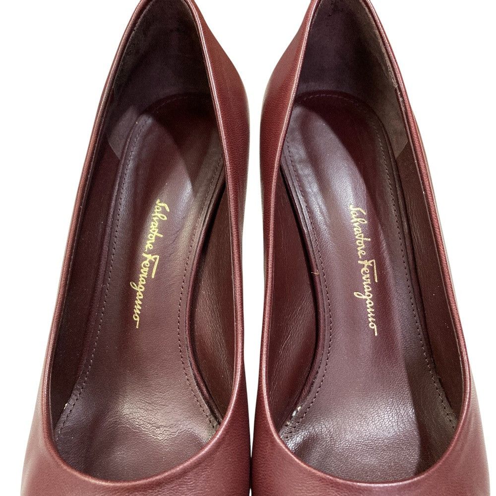 Salvatore Ferragamo Salvatore Ferragamo Salvatore Ferragamo Almond Toe Pumps Leather Shoes DUTY FREE for USA Size ONE SIZE - 17 Thumbnail