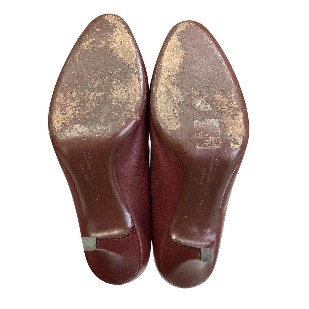 Salvatore Ferragamo Salvatore Ferragamo Salvatore Ferragamo Almond Toe Pumps Leather Shoes DUTY FREE for USA Size ONE SIZE - 20 Thumbnail