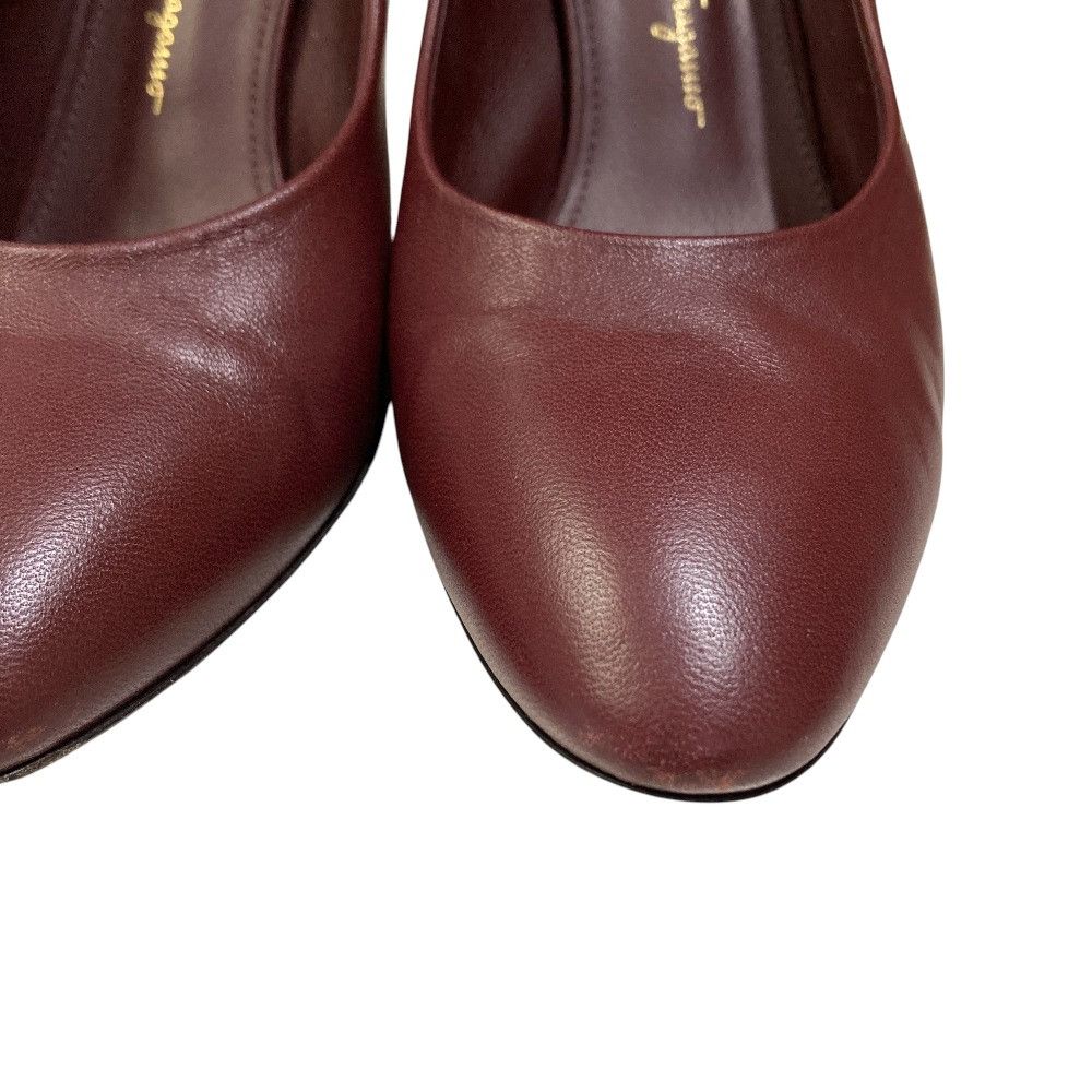 Salvatore Ferragamo Salvatore Ferragamo Salvatore Ferragamo Almond Toe Pumps Leather Shoes DUTY FREE for USA Size ONE SIZE - 4 Thumbnail