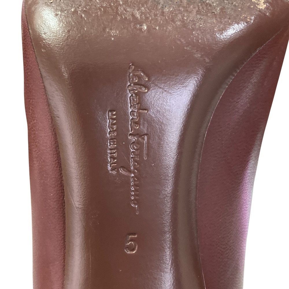 Salvatore Ferragamo Salvatore Ferragamo Salvatore Ferragamo Almond Toe Pumps Leather Shoes DUTY FREE for USA Size ONE SIZE - 21 Thumbnail