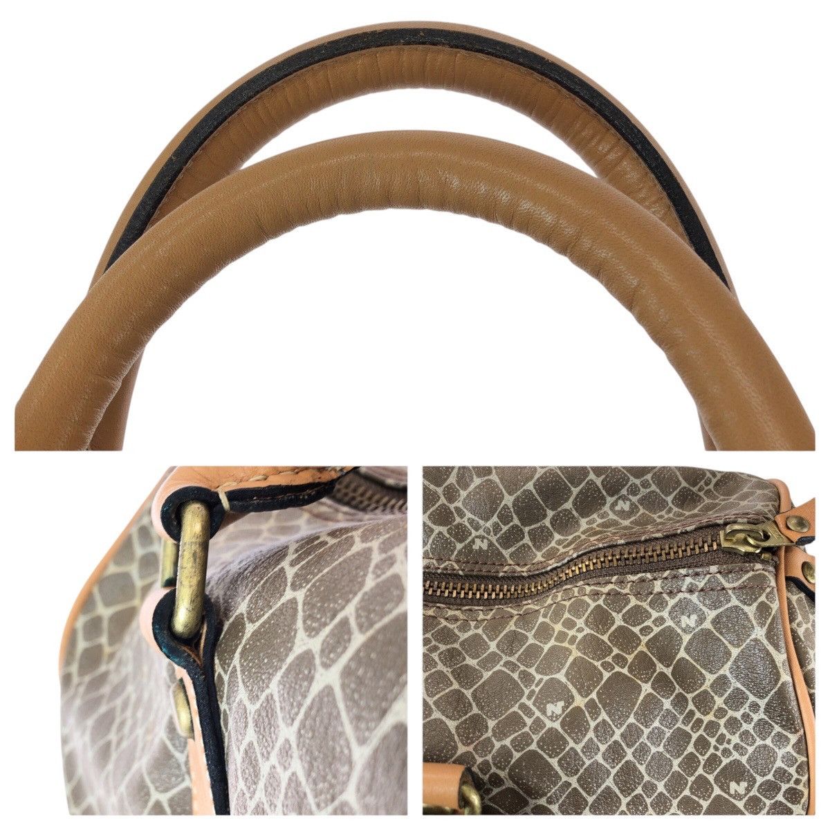 Other Other Nina Ricci PVC Leather Boston Bag Plastic / Synthetic Handbag DUTY FREE for USA Size ONE SIZE - 6 Thumbnail
