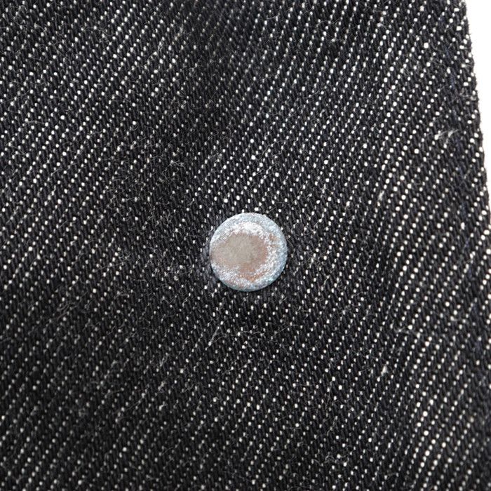 Gucci Gucci Gucci Black Denim Jacket Textile Outerwear DUTY FREE for USA Size ONE SIZE - 12 Thumbnail