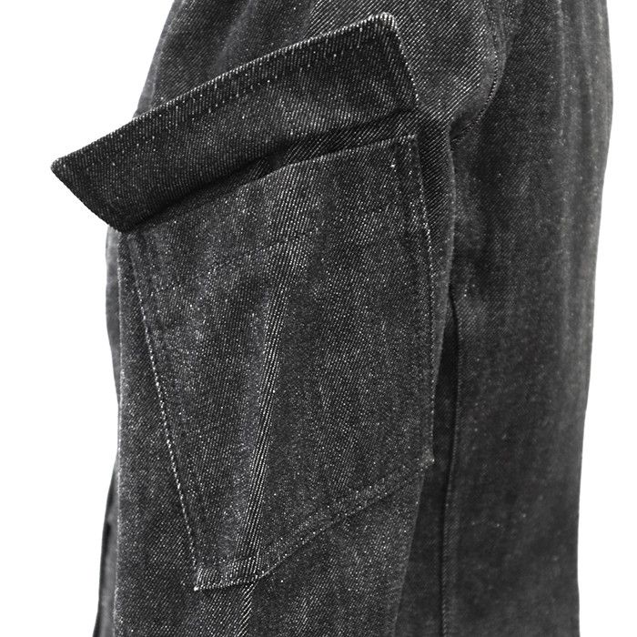 Gucci Gucci Gucci Black Denim Jacket Textile Outerwear DUTY FREE for USA Size ONE SIZE - 15 Thumbnail