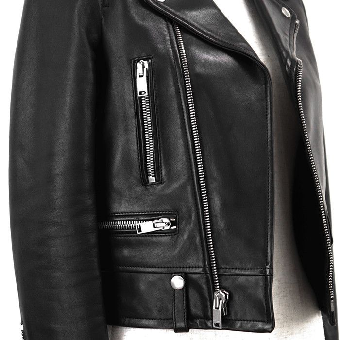 Yves Saint Laurent Yves Saint Laurent Saint Laurent Paris Lambskin Jacket Leather Outerwear DUTY FREE for USA Size ONE SIZE - 12 Thumbnail