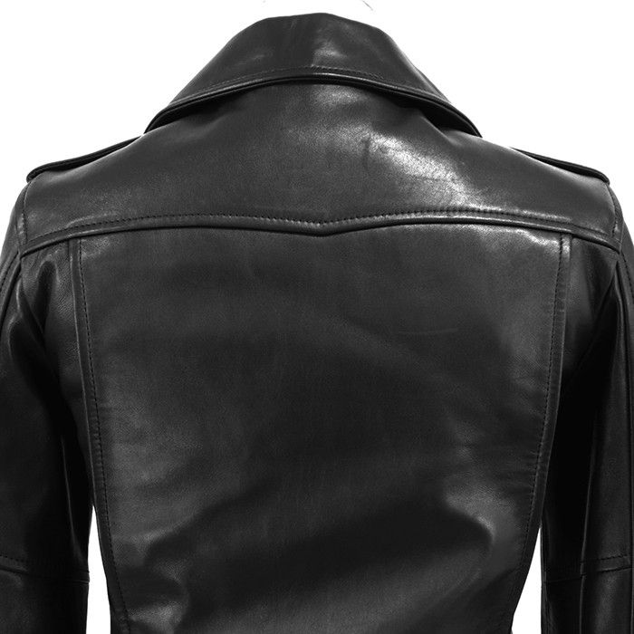 Yves Saint Laurent Yves Saint Laurent Saint Laurent Paris Lambskin Jacket Leather Outerwear DUTY FREE for USA Size ONE SIZE - 15 Thumbnail