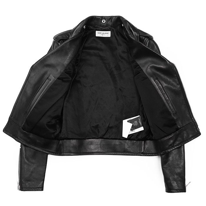 Yves Saint Laurent Yves Saint Laurent Saint Laurent Paris Lambskin Jacket Leather Outerwear DUTY FREE for USA Size ONE SIZE - 9 Thumbnail