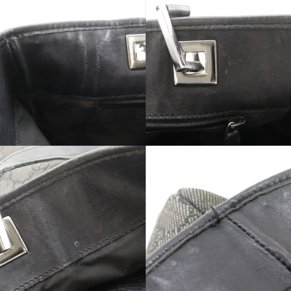 Gucci Gucci Gucci GG Denim Tote Bag Denim Textile Tote Bag 31244 DUTY FREE for USA Size ONE SIZE - 8 Thumbnail