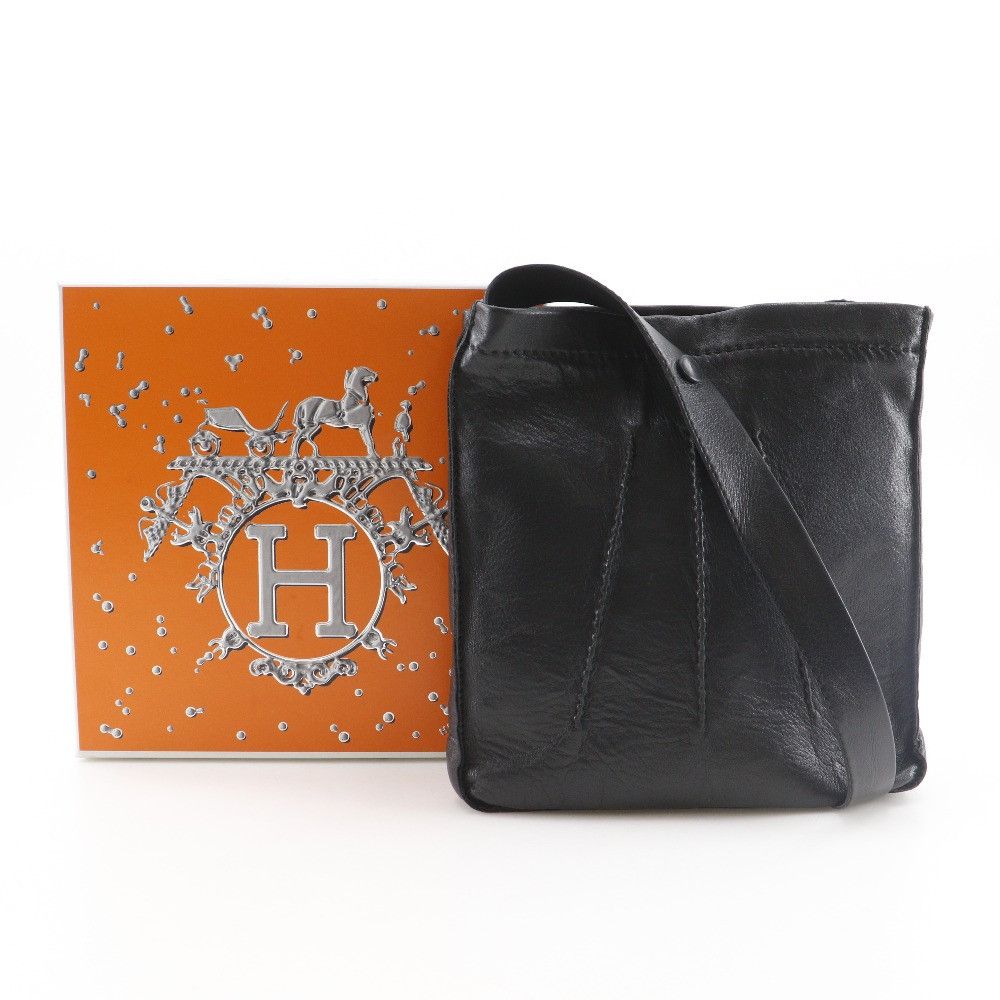 Hermes Hermes Hermès Tout Doux Calf Shoulder Bag Leather Crossbody Bag DUTY FREE for USA Size ONE SIZE - 14 Thumbnail