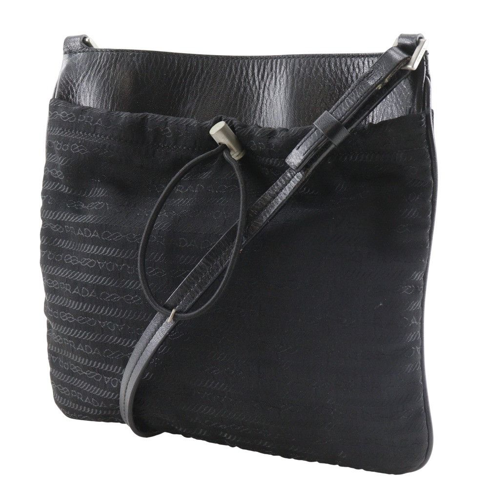 Prada Prada Prada Nylon Leather Shoulder Bag Textile Shoulder Bag DUTY FREE for USA Size ONE SIZE - 2 Thumbnail