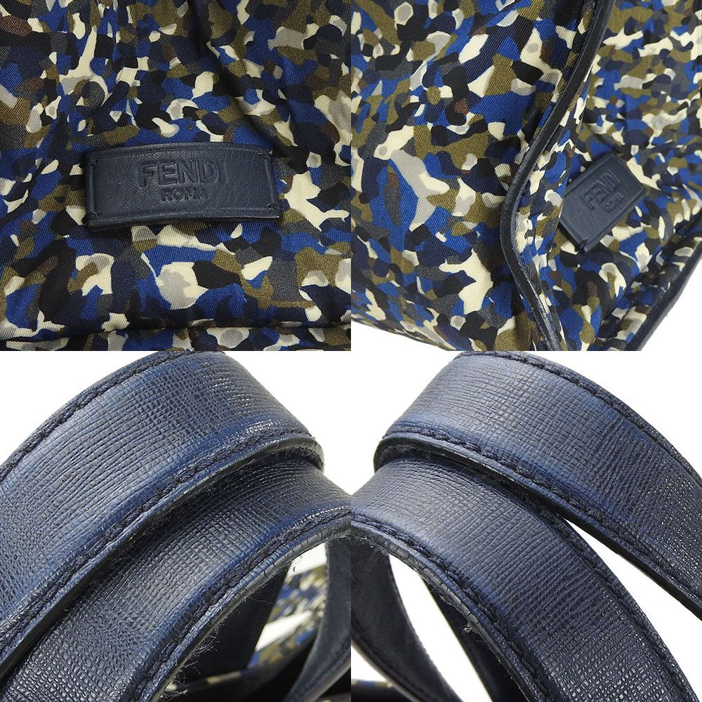 Fendi Fendi Fendi Bag Bugs Nylon Leather Tote Bag Textile Tote Bag 7VA367 DUTY FREE for USA Size ONE SIZE - 6 Thumbnail