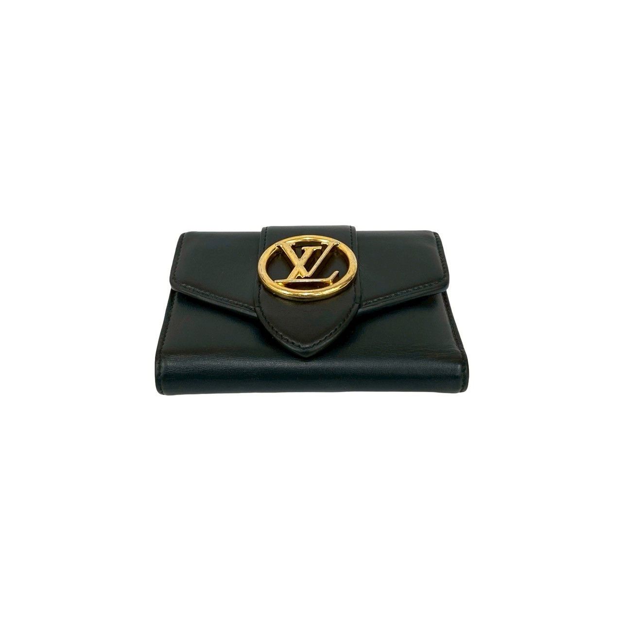 Louis Vuitton Louis Vuitton Louis Vuitton Pont Neuf Compact Leather Trifold Wallet Leather Short Wallet DUTY FREE for USA Size ONE SIZE - 7 Thumbnail