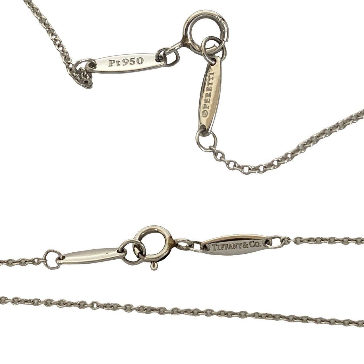 Tiffany & Co. Tiffany & Co. Tiffany & Co. By the Yard Pt950 Platinum Diamond Necklace Precious Metal Necklace DUTY FREE for USA Size ONE SIZE - 4 Thumbnail