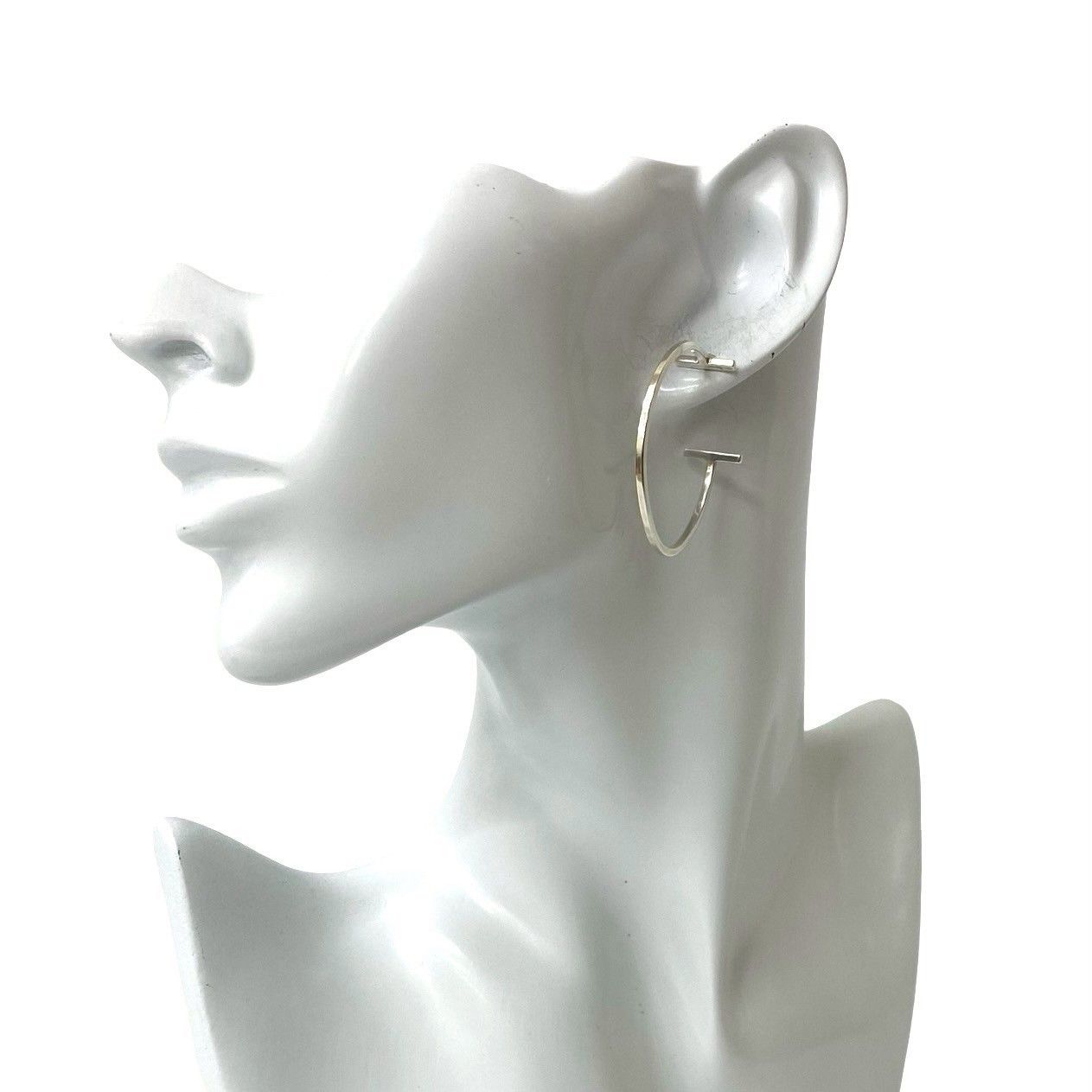 Tiffany & Co. Tiffany & Co. Tiffany&Co. T Wire Silver 925 Earrings Precious Metal Earrings DUTY FREE for USA Size ONE SIZE - 2 Thumbnail